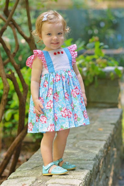 Bellevue Dress Pdf Sewing Pattern Including Sizes 12 Months 14 Years