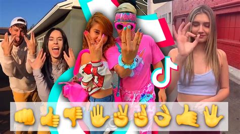 Tik Tok Hand Emoji Challenge Youtube