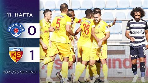 Kas Mpa A Yukatel Kayserispor Hafta Youtube