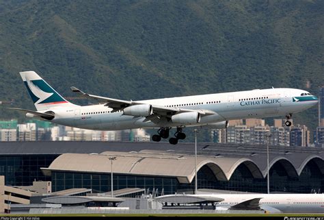 B HXH Cathay Pacific Airbus A340 313 Photo By Hin Volvo ID 741942