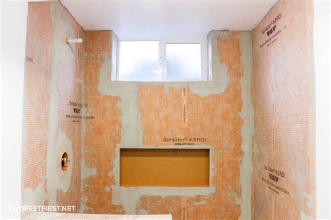 Schluter Kerdi Shower Pan Installation Pictures Of Bathroom Vanities And Mirrors