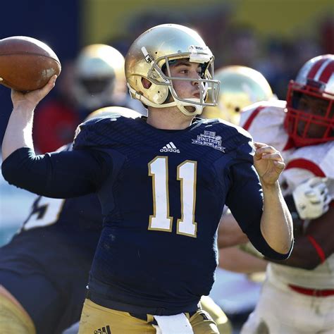 Pinstripe Bowl 2013: Grading Tommy Rees' Final Performance at Notre ...