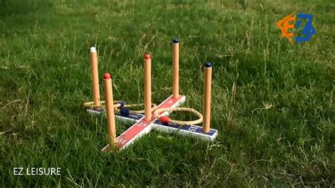 Wooden Ring Toss Quoits Game Set Perfect For Garden Toys Buy Ring