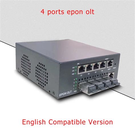 Mini Olt Epon Ports Dc V Web Snmp Fiber Optica Olt Epon Portas