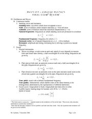 Phys Final Exam Study Guide Phys College Physics Final Exam