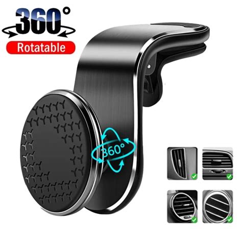 Magnetic-Car-Phone-Holder-Air-Vent-Magnet-Mount-GPS-Smartphone-Phone ...