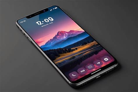 Premium Mobile Phone Screen Mockup Template Premium Ai Generated Image