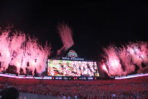 Ohio State Stadium Night