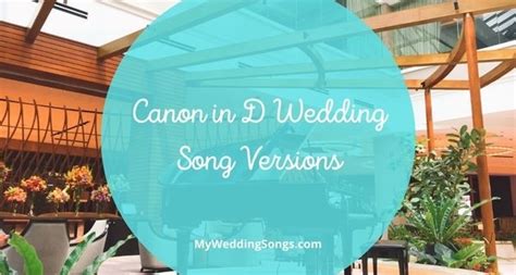 "Canon in D" Wedding Song Versions for Your Ceremony | MWS