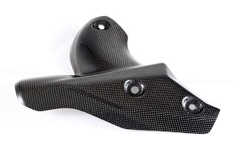 Motocorse Carbon Fiber Exhaust Protector For Ducati Streetfighter