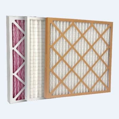 Foldaway Pre Filter Cardboard Filter G3 G4 Disposable Pre Filter