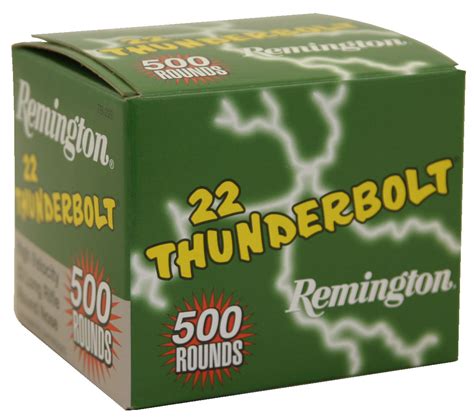 Remington Thunderbolt 22lr 40gr Rn 500rd Box 21241 Dunns Sporting Goods