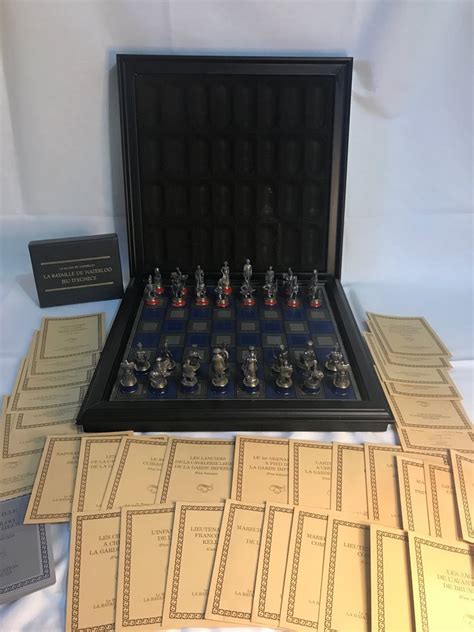 Philip j Haythornthwaite Franklin Mint Chess set Jeu d échecs