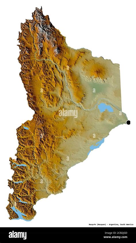 Argentina Topographic Map