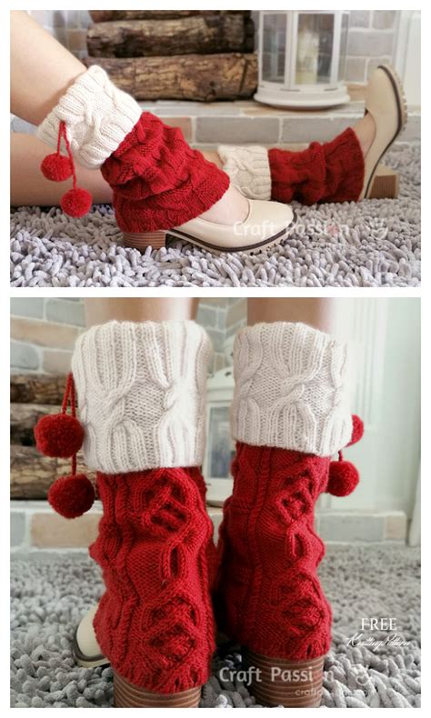 Leg Warmers Free Knitting Patterns Knitting Pattern