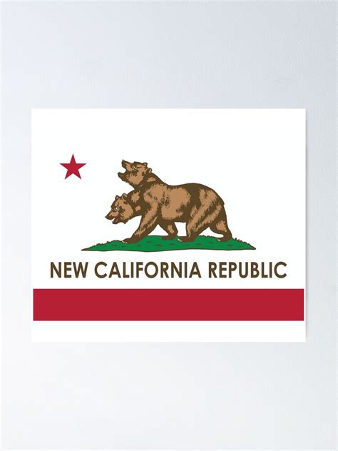 "NCR Flag" Poster by Mercatus | Redbubble