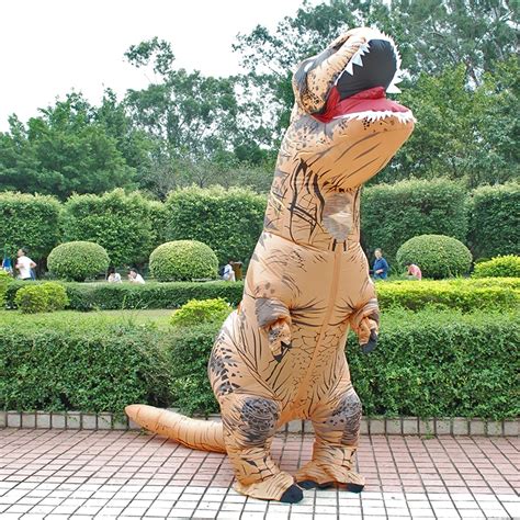 Adult Inflatable Dinosaur T Rex Costume Blowup Dinosaur Costume For