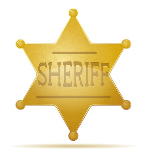 star sheriff vector illustration 488472 Vector Art at Vecteezy