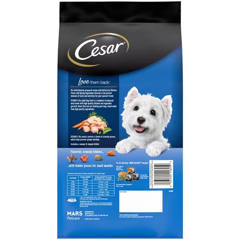 Cesar Rotisserie Chicken Flavor Dry Dog Food Shop Food At H E B