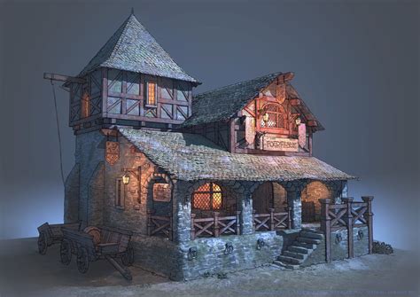 Artstation Medieval Tavern