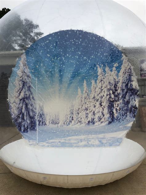 Snow Globe for rent for Holiday Events - Rent snow globe for pictures