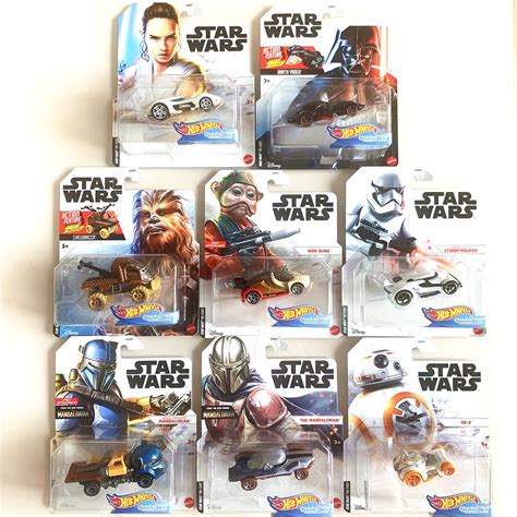 Hot Wheels Cars Star Wars Hot Wheels Character Cars Shopee Malaysia