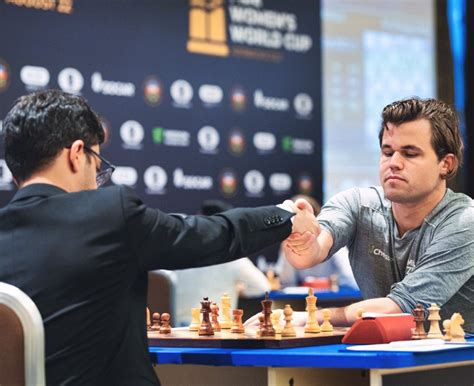 Fide World Cup Roud Day Carlsen And Muzychuk Win Their Games As