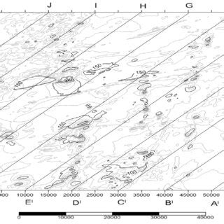 Horizontal Derivative Map Of The Km Upward Continued Rte Anomaly Field