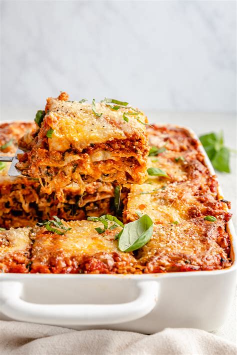 The Best Turkey Lasagna All The Healthy Things