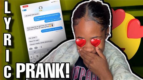 Lyric Prank On My Crush Gone Right Youtube