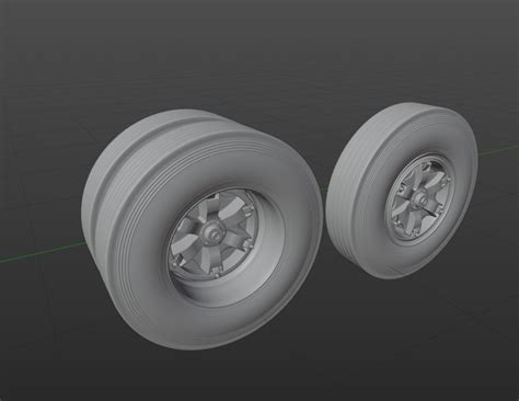 Bus Wheels 3d Model Cgtrader