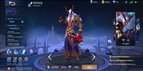 4 Best Badang Skins Mobile Legends Ml Esports