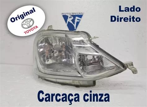 Farol Etios 2012 2013 2014 2015 2016 Dir Orig Carcaça Cinza