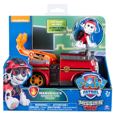 Paw Patrol Mission Paw Feuerwehr Truck Marshall Kleinkind