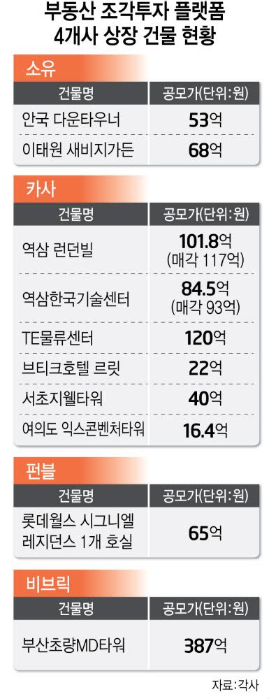 부동산 조각투자 금리 인상에도 수익률 탄탄 전자신문