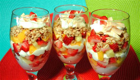 TROPICAL TRIFLE - Using mason jars to serve this trifle lets the colors ...