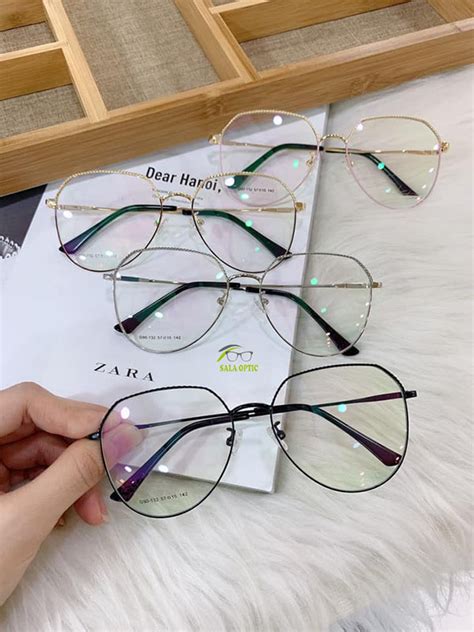 MẪU KÍNH CẬN GỌNG KIM LOẠI HOT CHO HÈ