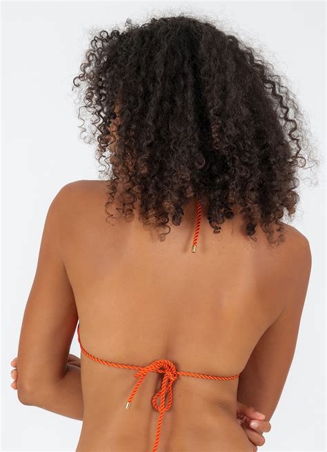 Parte De Arriba De Bikini Top Paprica Tri Rope Marca Rio De Sol