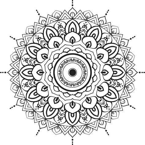 Mandala Design Illustrator Mandala Art Design Vector Art At