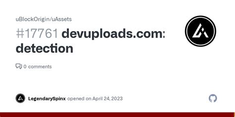 Detection · Issue 17761 · Ublockorigin Uassets · Github