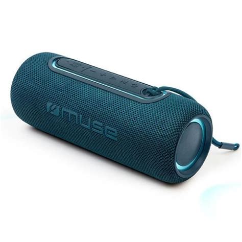 Enceinte Sans Fil Muse M Btb Bleue Avec Puissance W Connexion