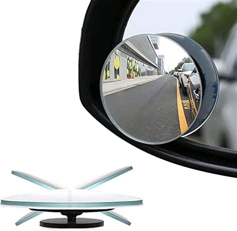 Blind Spot Mirrors For Cars Beskoohome Waterproof 360°rotatable Convex Rear View Mirror For