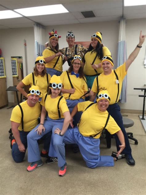 Our Rehab Team (aka Minions) Dress up for Halloween! | Nursing ...