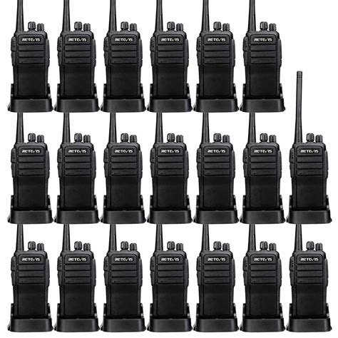 Retevis Rt21 Rugged License Free Business Radio 20 Pack