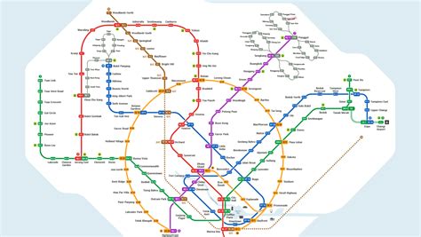 New MRT network map to be rolled out at all stations by Jan 31, 2020 ...