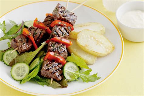 Grilled Lamb Skewers (5) – Halal Little Bear