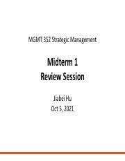 Mgmt Fall Review Session Pdf Mgmt Strategic Management