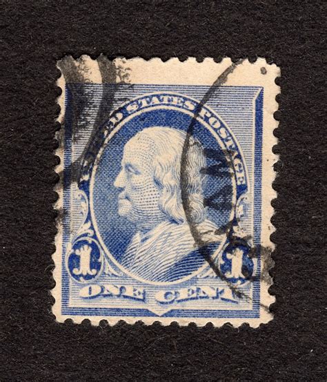 1851 Cent Carrier Stamp Benjamin Franklin 40 Off
