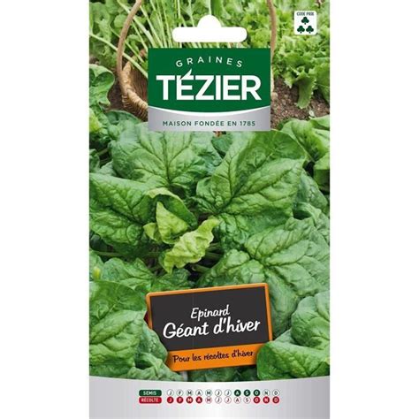 Sachet Graines Tezier Pinard G Ant D Hiver Sachet L Gume Fort