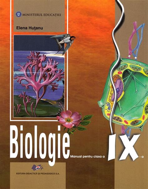 Biologie Clasa Manual Elena Hutanu Libris